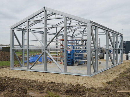 Koudgewalste staalframe constructie Multi Loods