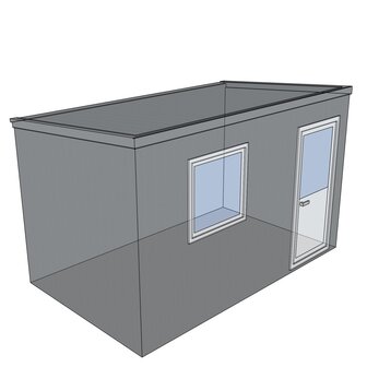 Basic prefab berging | Lessenaarsdak