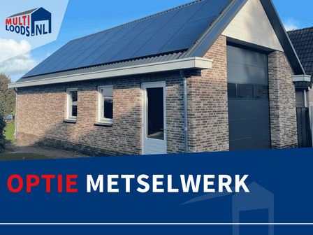 Optie metselwerk Multi Loods