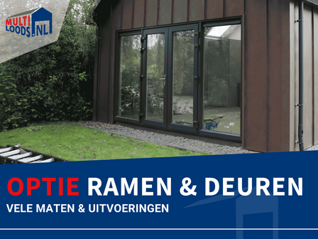 Ramen en deuren Multi Loods schuindak loods