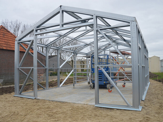 Staalframe Multi Loods 6x10x3m