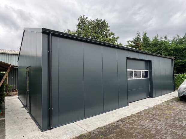 Prefab betonplaten fundatie